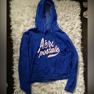 Aeropostale blue sweatshirt in a size medium